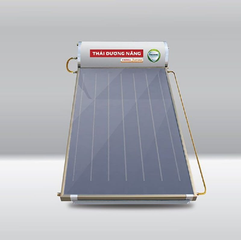 Máy nước nóng mặt trời loại tấm phẳng được nhiều người dùng lựa chọn