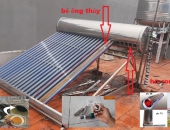 Máy nước nóng năng lượng mặt trời chảy yếu nguyên nhân và cách xử lý